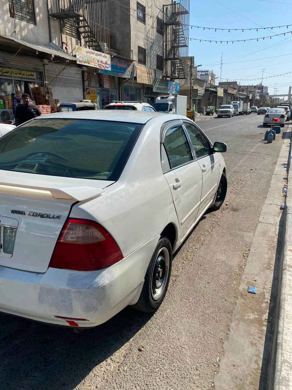 كورلا بتاشيو 
٢٠٠٥
سياره مكفولا عن كصه ونقل جثه 
سياره مكفولا مكينه ✅وكير ✅وحداديه✅نظيفات 
تبريد ✅
تدفئه ✅
كامره خلفية ✅
شاشه✅
دواخل نظيفه ✅
كير اوتماتيك ✅
مقاعد مريحه وحديثه ✅
سياره اقتصاديه بستهلاك وقود ✅
مداور  ثاني يوم السياره ب أسمي
للستفسار ***********

سعر ٨٥ البصرة, العراق
