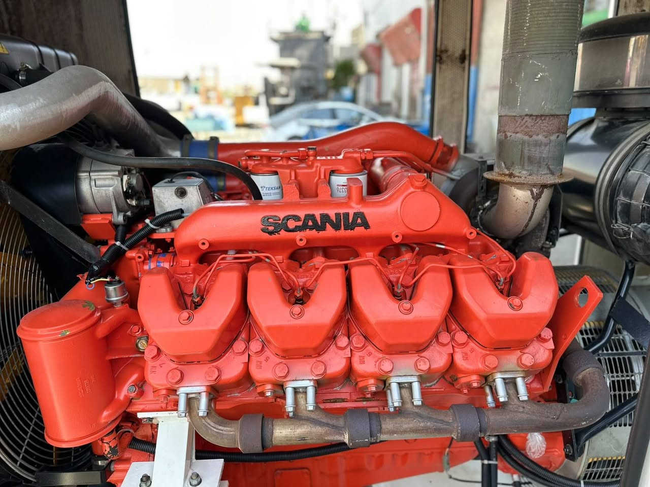 اسكانيه(SCANIA) ✅ ️8 سلندر ✅️ 500 KVA ✅️ألف ساعات مشتغل 1000 ✅️
☎️کورك فايبر واتساب ***********☎️
☎️اسیاسیل:Asiacell:***********
متوفر الجمیع المولدات 
(ڤالڤو🇸🇪 بیرکنز🇬🇧 کمینز🇺🇲 دوسان🇰🇷 افیکو🇮🇹 دویس🇩🇪 مرسیدز🇩🇪 کاتلبیلر🇺🇲)
