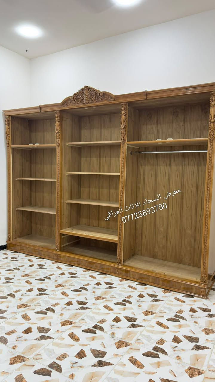 تم تسليم غرفة النوم الى الاخ مصطفى 6 ابواب ملحق شغل صاج وزان درجه اولى
للاستفسار والحجز 
***********
***********
