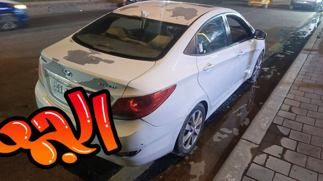 اكسنت • موديل ٢٠١١ • بحاجه صبغ