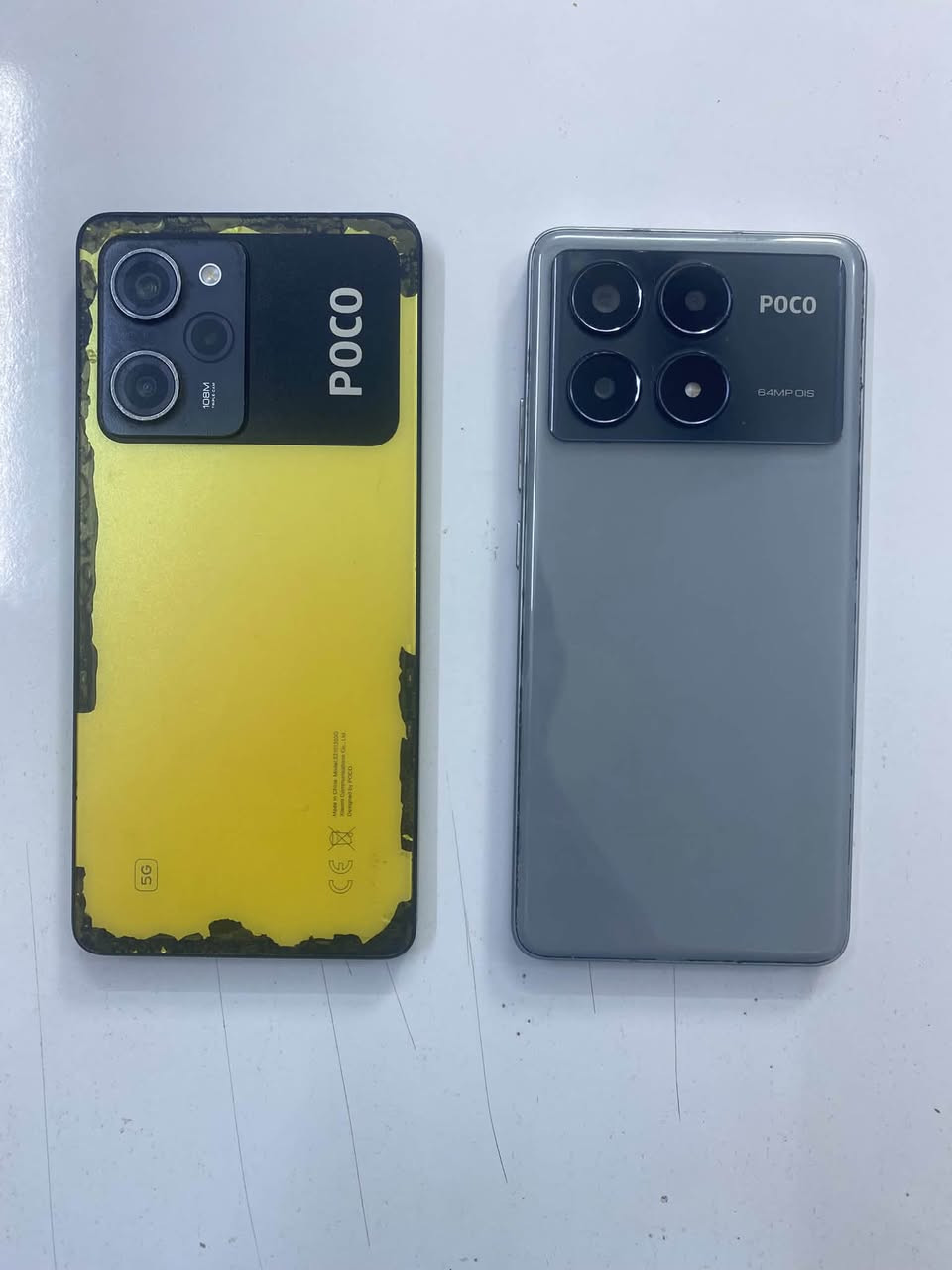 جهازين للبيع
بوكو x6 pro 5G 
ذاكرة عملاقة 512GB

مابي اي مشكلة غير الخط الي بالشاشة

بوكو X5 pro 5G
ذاكرة  256GB

الجهاز مبدل شاشة اصلية فقط لا غير

السعر ثنينهن ب400 قفل

نصيحة لوجه الله تريد تشتري راسلني واتساب 
تشلع عيوني ويه الاجهزة اما تجي تسولف وتعامل اكثر من اللازم تكسر بالاجهزة لا تراسلني 

العنوان / كربلاء حي العامل تقاطع البورصة

*********** واتساب
