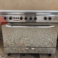 🔥 طباخ فريش مصري للبيع 🔥 5 عيون ستيل العيون كلهن شغالات  ♨️ فرن شغال ✨...
