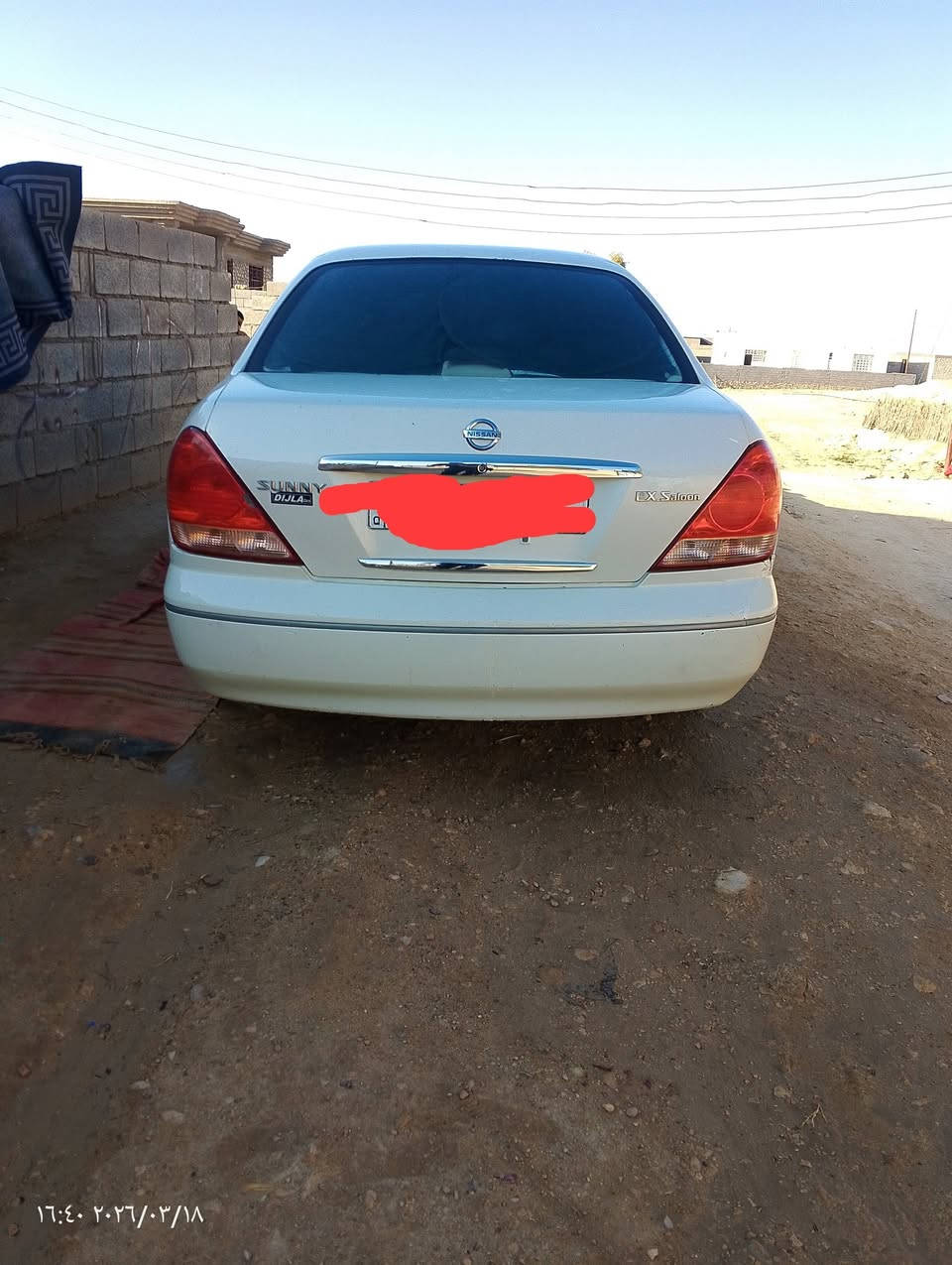 اعيد النشر بسبب العوعود الكاذبة
نيسان سني البيع أو مراوس حسب الأتفاق علا حديث 

شنو عندك نزل صور ومعة التفاصيل نجي علا سيارتي 

سيارة جديدة معنى الكلمة بيها ضرر بونيد صبق بدون داخل 

وتغريبن كم شبر صبغ بين الباب وجاملغ الخلفي وندسة 

بلصندوك محرك كير تبريد دوشمة جديدة ارضية سقفية 

كلها مغلفة تخم تاير جديد لاخياس ولا معجون 

شراي يتصل ويجي خاص مفتوح سيارة ماشاء عليها كاعدة 

بس تريد دهن وبانزين إنشاء الله المكان الانبار قضاء حديثة 

اتصل ***********
        ***********ادمن وافق
