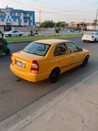 فيرنا هونداي 2014 معيوده مكينه وكير مكفولات تبريد شغال معروضه ب50 وبيه...