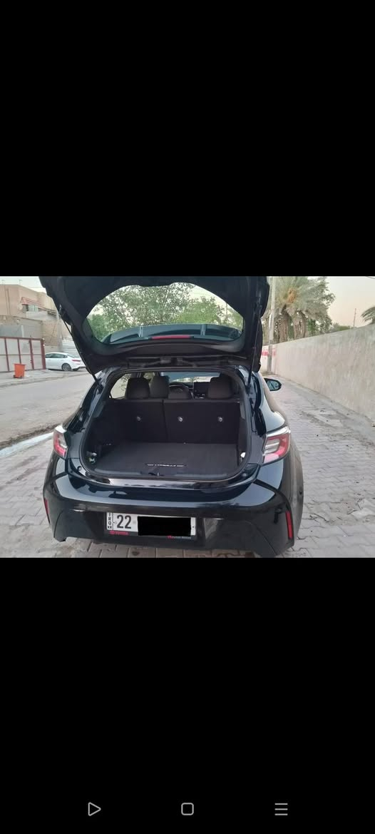 كورلا 2022 هاج باك 
كير عادي ماشيه 59 حقيقي 
حادثها بنيد وربع جاملغ 
موصفات SE
تحكمات رادار 
كامره رقم اربيل جديد
***********
السعر 108 بيها مجال
