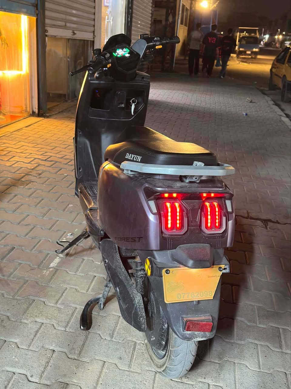 السلام عليكم هاي دراجه للبيع سعر 600وبيهه مجال الرقم***********
