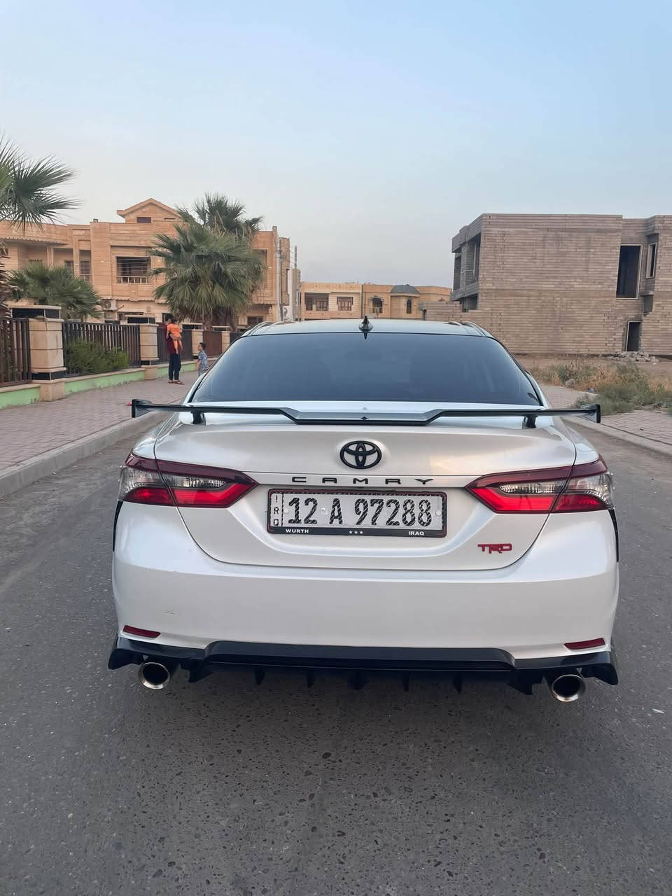 #مكلف_بنشر كامري TRD موديل 2023 السعر 227 $
بيع فقط ونقد حصراً

ضرر بسيط جداً صبغ بوند رقم نينوى تحويل مباشر 

مكان السياره الشرقاط 

***********

***********

#هيثم_العميري
