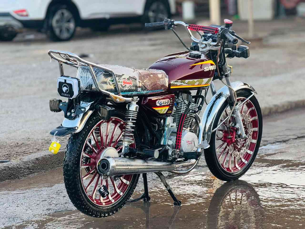 للبيع ماطور جديد موديل 2025
مكفول من كلشي حجم المحرك 150CC
الماطور جديد ما عايزو كلشي

صراخ شاشه شغالهه العنوان جنوب الموصل القياره قرية الحاج علي 

*********** متواجد ٢٤ ساعه 

السعر ٦٧٥ وبي مجال قليل مو شراي لا تكسر بل ماطور اكو ألف ماطور بل كروب
