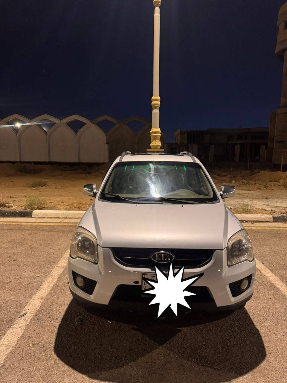 السلام عليكم سبورتج للبيع ٢٠٠٩ خليجي بيها قطعتين رش كلير بدون دواخل كير محرك مكفول رقم بغداد مكان السياره كربلاء المقدسه السعر ٩٨وبيها مجال ***********
