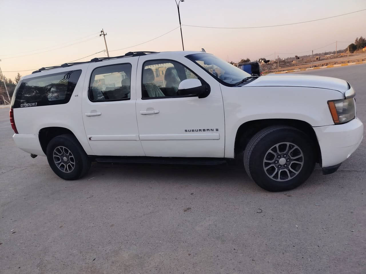 السلام عليكم
بسم الله

إعادة النشر بسبب الوعود الكاذبة 

يوكن شوفر ليت للبيع وارد أمريكي 

موديل 2007 طبله
 
رقم بغداد مميز أجره انگليزي 

مصفره هيئه وضريبة السنويه تنتهي سنة 2031

تخم تاير جديد وگير ومكينه جديد 

المكان واسط 

السعر 140 وبي مجال 

الاتصال على الرقم التالي 

***********

والله يرزق الجميع 

والمو شراي لا يتصل ولا يراسل 

رحمة الوالديكم

نص مكتوب في الصور:
- ***********