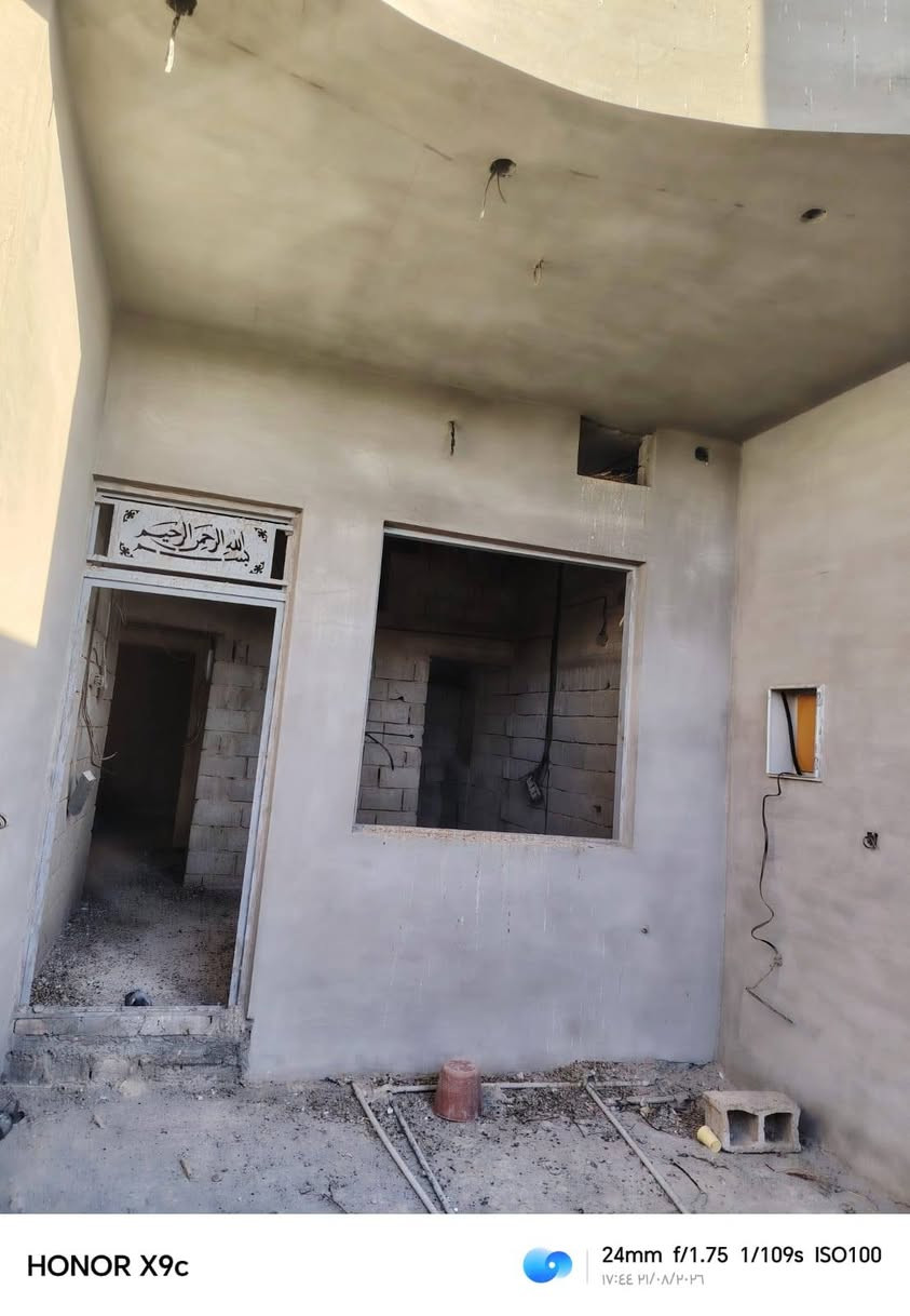 🏠 بيت للبيع – فرصة ممتازة

📍 الموقع: خلف غسل لؤلؤة
📐 المساحة: 120 متر
🏡 البيت ناقص فقط بياض وكاشي
💡 كهرباء متوفرة
💧 ماء متوفر
🚰 مجاري متوفرة
📄 الأوراق: زراعي

📞 للاستفسار والتفاصيل:
***********

☎️ خابر، وتدلل
