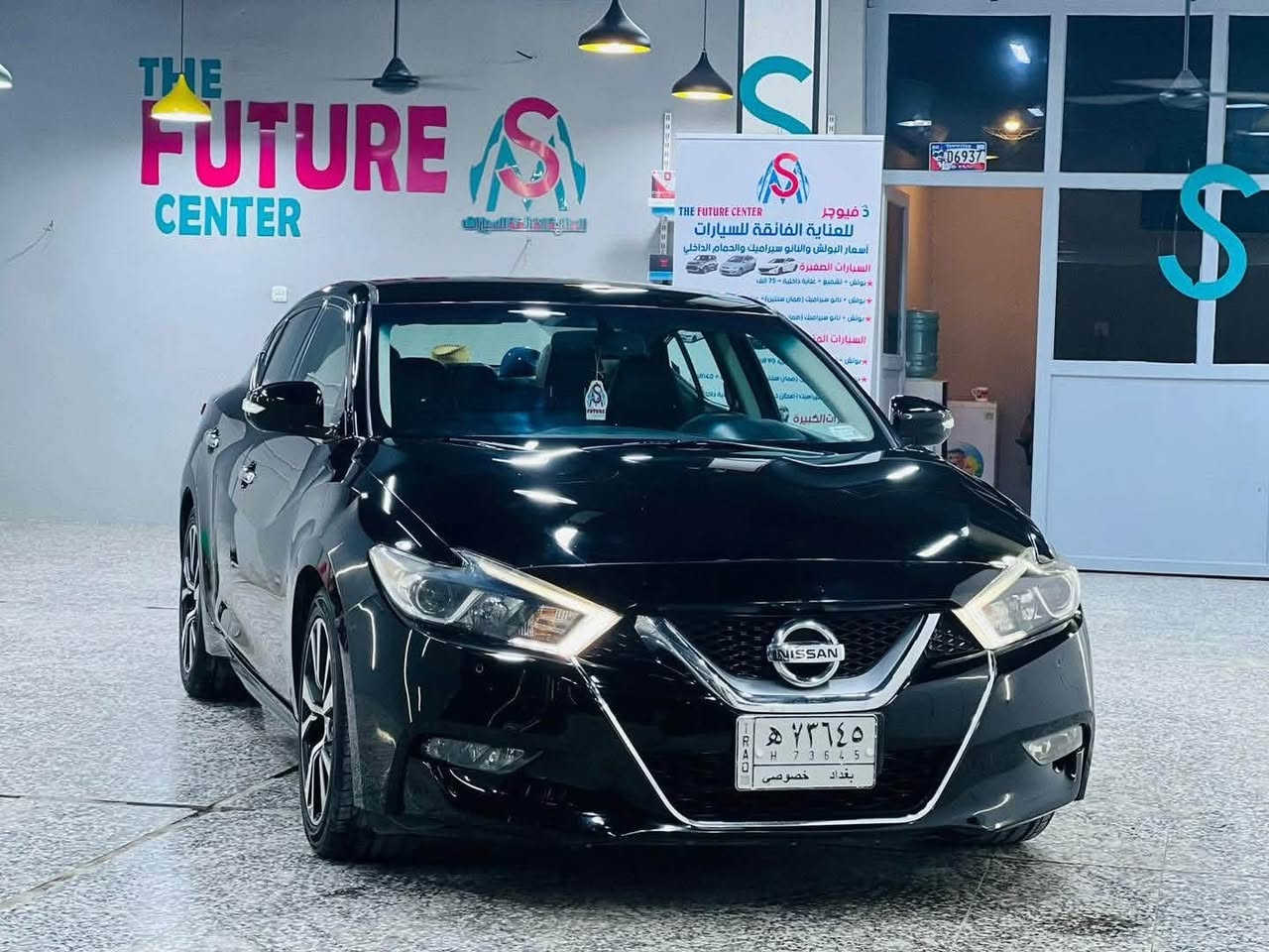 السلام عليكم
للبيع  (Nissan Maxima) موديل 2018 الحادث موضح بالصور غير الحادث الباقي كفاله كير محرك مكفول بأسمي تحويل مباشر

مكانها بغداد الطالبية ***********
السعر 123
