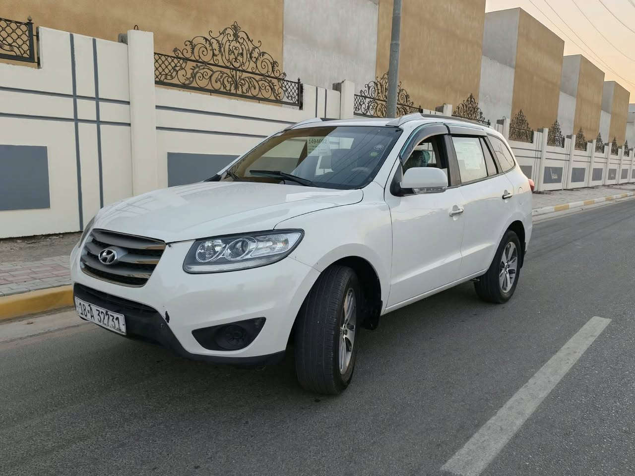 السلام عليكم سياره نوع سنتافي مديل 2012فول مواصفات خليجية واحد عله واحد فتحه تحكم استرن حساسات مري شفط كشنات جلد اشاير بل مري شفتات ستيرن مانع نزلاق قول مثب سرعة سياره جاهزة من كلشي بيها مكانات صبغ الباقي كفاله عامه من كير مكينه حداديه تخم تاير تبريد ثلج بسمي تحويل مباشر العنوان كربلاء السعر 109رقم الهاتف ***********
