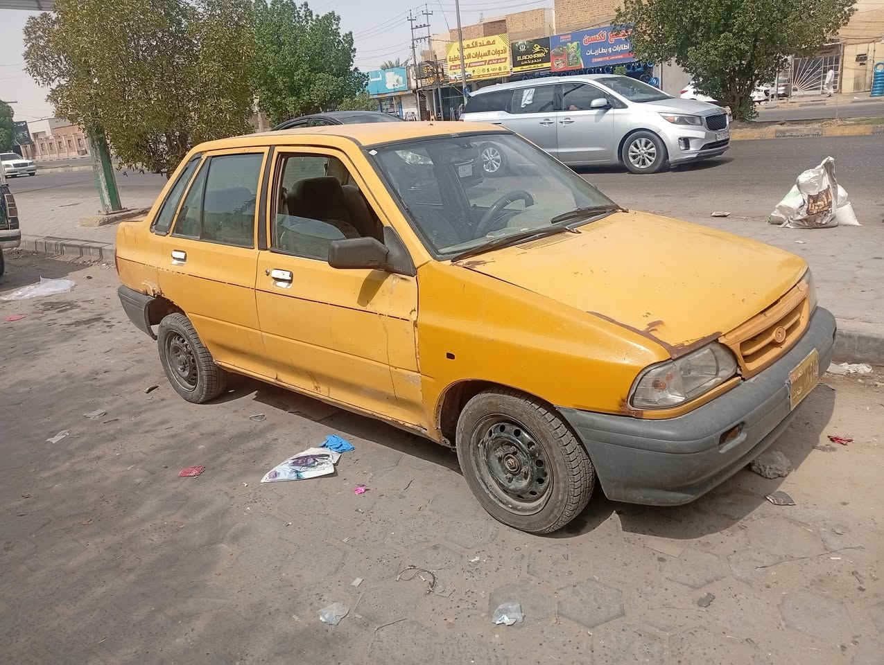للبيع سايبه رقم احمر 
مكينه تبخر 700 وبيها مجال 
سياره البغداد اطلع بيها كلشي مابيها
مكانه بالنجف 
*********** اتصال واتساب
