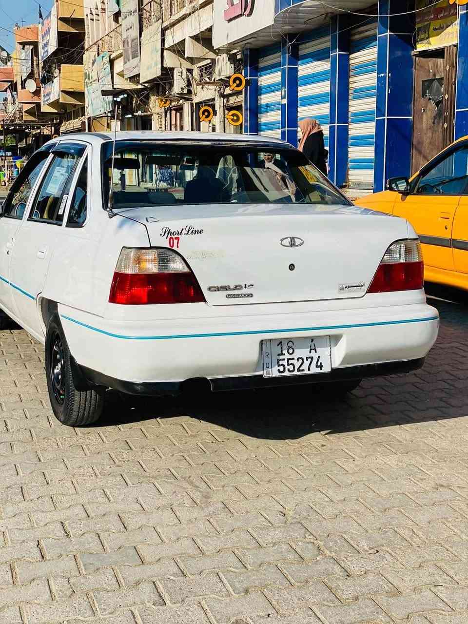 السلام عليكم دايو سلو موديل 1994 رقم انگليزي 
سنويه ل 2031 هزه جديده شرط تحويل مباشر ادامه كامله للسياره اكسل جديد فيتم جديد نوزلات لايت زنون جاهزه من كلشي
السعر 35 بيها مجال العنوان بغداد م الصدر حي طارق *********** واتساب او تصال
