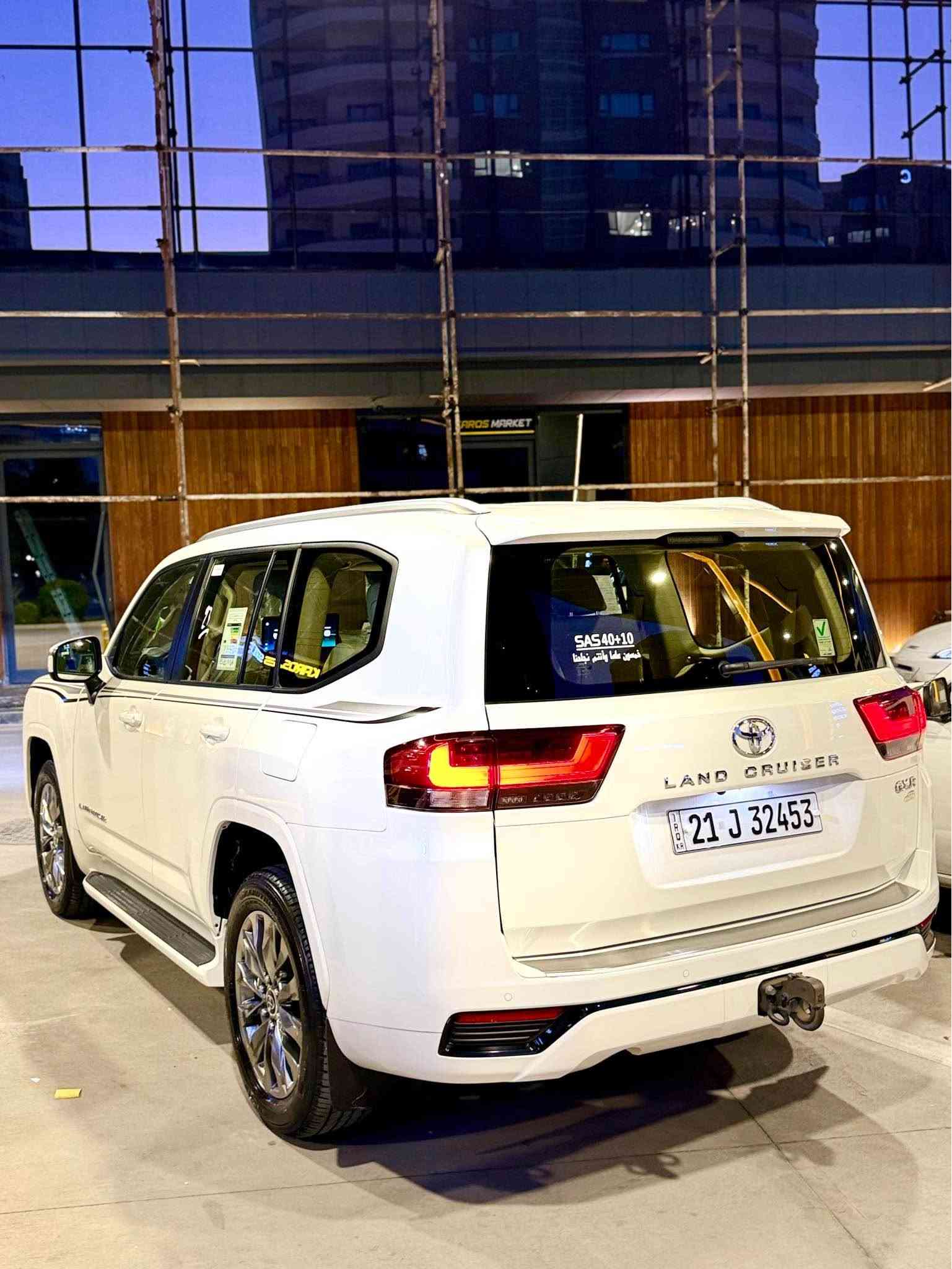 Toyota land Crusier GXR 2022 
‎تۆیۆتا لاند کرۆزەر مۆدێل2022
                                                    سفری شەریکەی ساز 
                                      کامل سێرڤسی شەریکەی بۆ کراوە
                                                    
‎ سەیارەکە بێ بۆیاخە دەعامی بۆ دەعامی بەشەرت
‎بۆیاخی نیە،سارد نیەشوخت نيه
‎مواسەفاتی :
‎بەصمە، درگا بەصمە، کوشن جلد.  ناوزەرد سڵاید، تبرید مرکزی ،برێک بصمە،
ئۆتۆ هۆڵد،،  
‎ ئاوێنە کارەبا هەردوو کوشنی پێشەوە کارەبا
‎ بەخی ئاو  سەلاجە، ٣شاشە سنوق جەک
‎ بلاجکتۆر ئاوێنە ئیشارەت…چەندین مواسەفاتی تر
                                                     
كم43 ڕۆشتوە
‎سەیارەکە سفرە 
‎گێڕ و مەکینەی بەشەرت 
‎سەیارەکە شوێنی لە سلێمانیە
                                                              ***********
623 $$$ Singapore
