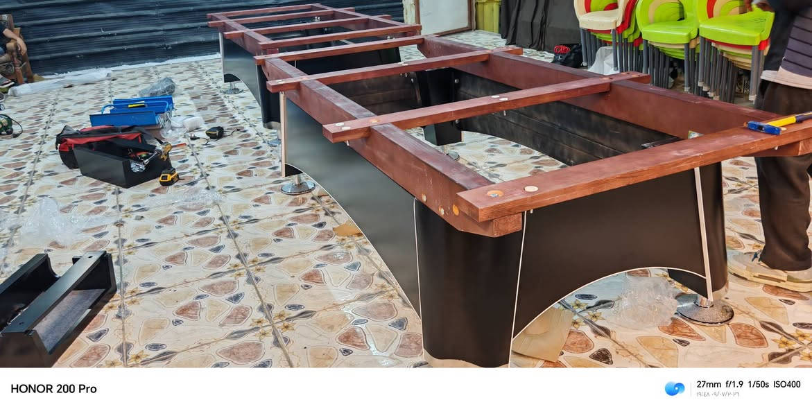 تم.توصيل ميزين.نوع سوبر ماستر الا منطقه الحصوه   🎱
  
يوجد لدينا جميع طاولات المستخدم ولجديد وجميع مستلزماته  الاستفسار الرقم *********** ويوجد لدينا كادر شد لجميع محافضات العراق
