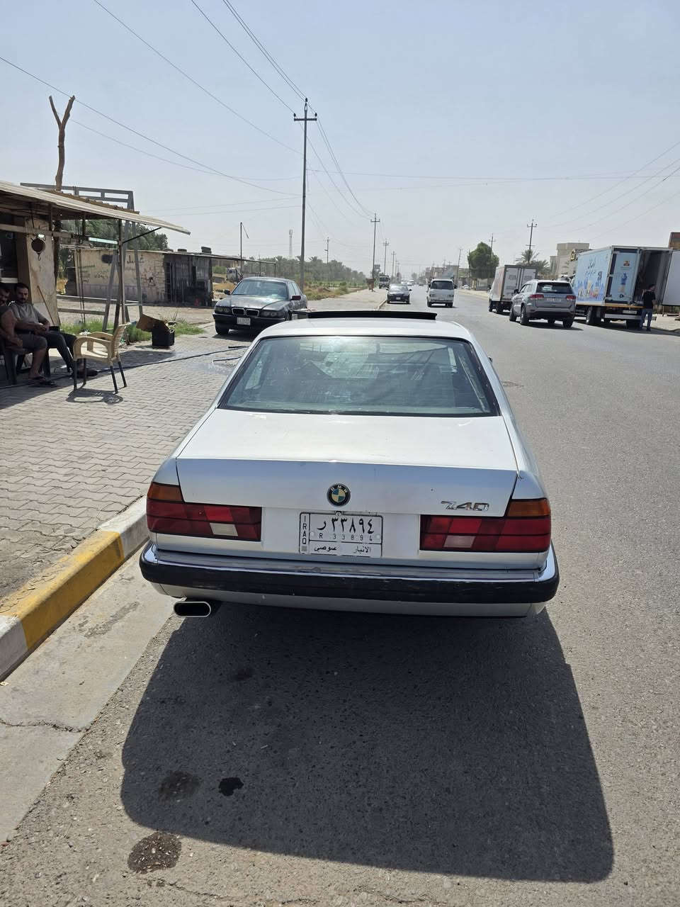 السلام عليكم
740 اصل  موديل 1992 محرك 4000 مسكر 8 سلندر بلادي انطي بي ضمان تنقيص تبخير ضعف  
كير شاده حاويه قبل 5 اشهر 
رقم انبار مشروط وطني بأي محافظه تتحول( شرط تحويل مباشر ثاني يوم )
سنويه ساقطه بتاريخ 20/6/2026
فول مواصفات 
دبل جام 
4 جام كهرباء يصعد شغال كله
سنتر لك شغال 
الجام والسلايت ينسدن من تقفل السياره بلادي 
كشنات كهرباء 
فتحه شغاله طكه وحده 
تبريد شغال شرط ثلج 
تخم تاير جديد كومفورس انتاج 2025 حته السبير جديد نفس الجواها
باتري جديد انديكو بعده بالضمان اقل ال6 اشهر 
داينمو 150 امبير جديده حاويه 
سلف جديد حاويه 
تخم قوايش ورولات للمكينه 
مروحه كهربائيه تشتغل من تحمه وتطفه حماوة ثابته شته صيف 
منضومه مي وراديتر جديد 
مسوي حمام للغرفه وتنضيف بأيدي ومنزل الصور
لايتات و بك لايت كله شغال 
مابيها كلوب محترك السياره 
ماسحات زراكات شغال 
سماعات ومسجل بلوتوث 
الصدر بحاله جيده مبدله جديد قبل ٤ اشهر  بس الامامي يراد بوش زيتيه تعبت شويه بس ممأثره ولا مبينه 
كاردن وشيال كاردن وصلايب وكوبلن حاويه مبدلهن
مسوي ادامه لمنظومه البانزين كامله نوزلات وبلكات وفلاتر وكلشي اذا ما تفر ويل علتبليط لا تاخذها 
صرفيتها كلش زينه واقل من ال6 سلندر تصرف 17 لتر كل 100 كيلو متر
مصبوغه عام وحلوة صبغتها بس ما مبولشه من مصبوغه وبيها شخوط وملاحظات بسيطه  
ضربتها بين الباب والجاملغ صفحة السايق ومعمره تعمير حلو وما مبينات والباقي مكفول من كلشي 

تخم دسكات ودهن بريك جديد والاي بي اس يرادله فقط الحساس الخلفي عكس السايق ويشتغل بلادي 

اقرة المنشور وشوف الصور زين رحمه على والديك وخابرني اذا اكو شي أضافي تريد تستفسر عليه 

السياره مال جناي وكامله وجاهزة من كلشي ومتعوب عليها 
السعر 55 وبي مجال 
مكاني بغداد ناحية اليوسفية القصر الاوسط 
رقمي 
***********
***********
بي واتسات
