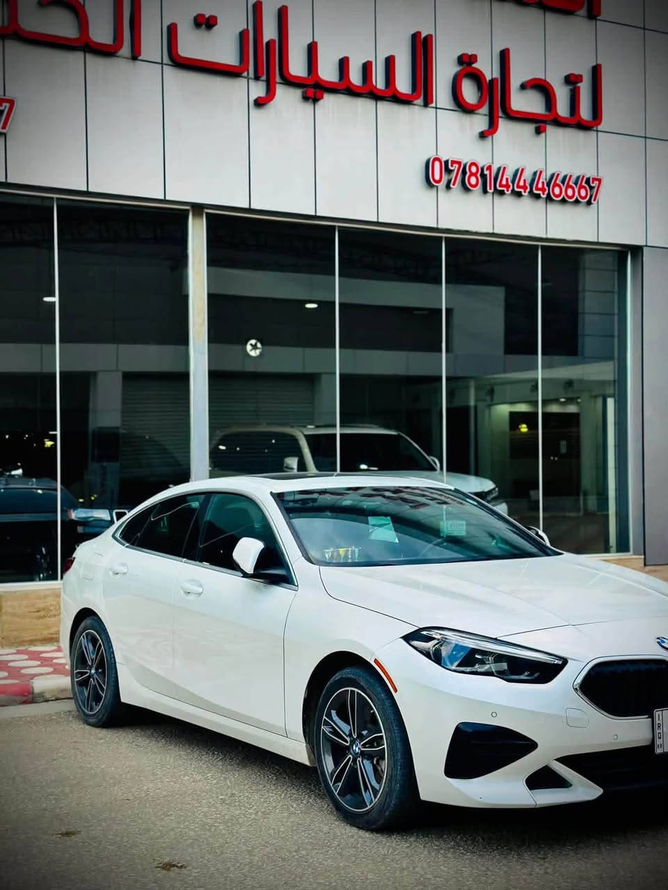 ‎للبيع BMW 228i xDrive 2022 
‎محرك 2000 twin power turbo 
‎السيارة وارد امريكي  
‎رقم اربيل تحويل سنوية 
‎ماشية 78.000كم 
‎كير ومحرك مكفولات
‎مواصفات :- 
‎رادارات امامي 
‎خلفي 
‎نقط عمياء 
‎حساسات امامي وخلفي 
‎مثبت سرعة 
‎فتحة بنوراما 
‎كشنات جلد 
‎استقبال ذكي 
‎اربع ابواب بصمة 
‎تشغيل عن بعد 
‎ثلاث انظمة قيادة 
‎ةEco pro - comfort- sport 
‎وبعد بيها هواي مواصفات المعروفة مالتها 
‎السيارة سيرفسس كامل ما ناقصها شي 
 ‎وحادثها خلفي  
السعر $170
للاستفسار اكثر الاتصال على ***********
