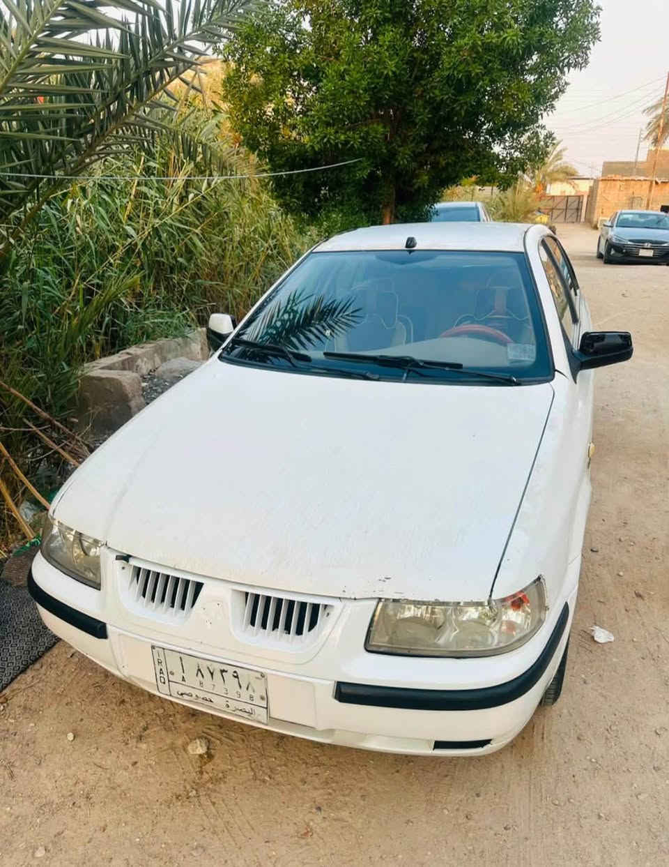 السلام عليكم سمند مديل 13 مكينه وكير وتبريد وحداديه وتايرات بشرط مكفوله من الصبغ ولضوبه وتبديل سياره جاهزه وحلوه السعر 35 سنويه بسمي رقم الهاتف ***********مكان السياره بصره ابي الخصيب
