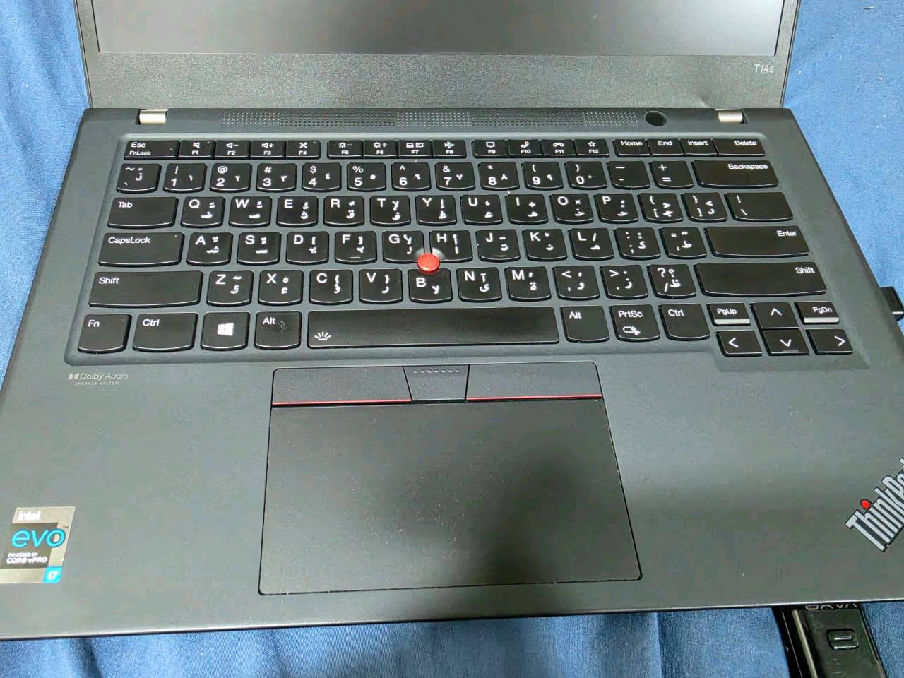 لابتوب ثينك باد t14s للبيع فقط نضافه 99% المواصفات:
معالج core i7-1185G7 الجيل 11

رام 32 جيجا ddr5 بسرعه 4267 

هارد 256 SSD قابل للتطوير

كارت شاشه مدمج iris 16GB

شاشه حجم 14 بدقه 4k مع خاصيه ال HDR و ايضا مانع انعكاس 

تحتوي على بصمه اصبع و IR (بصمه وجه)

بطاريه تدوم من 2 ساعات الى 6 ساعات حسب الاستخدام

السعر 750 الف و بيها مجال قليل 
العنوان بغداد الغزاليه لا يوجد توصيل
هـ/***********