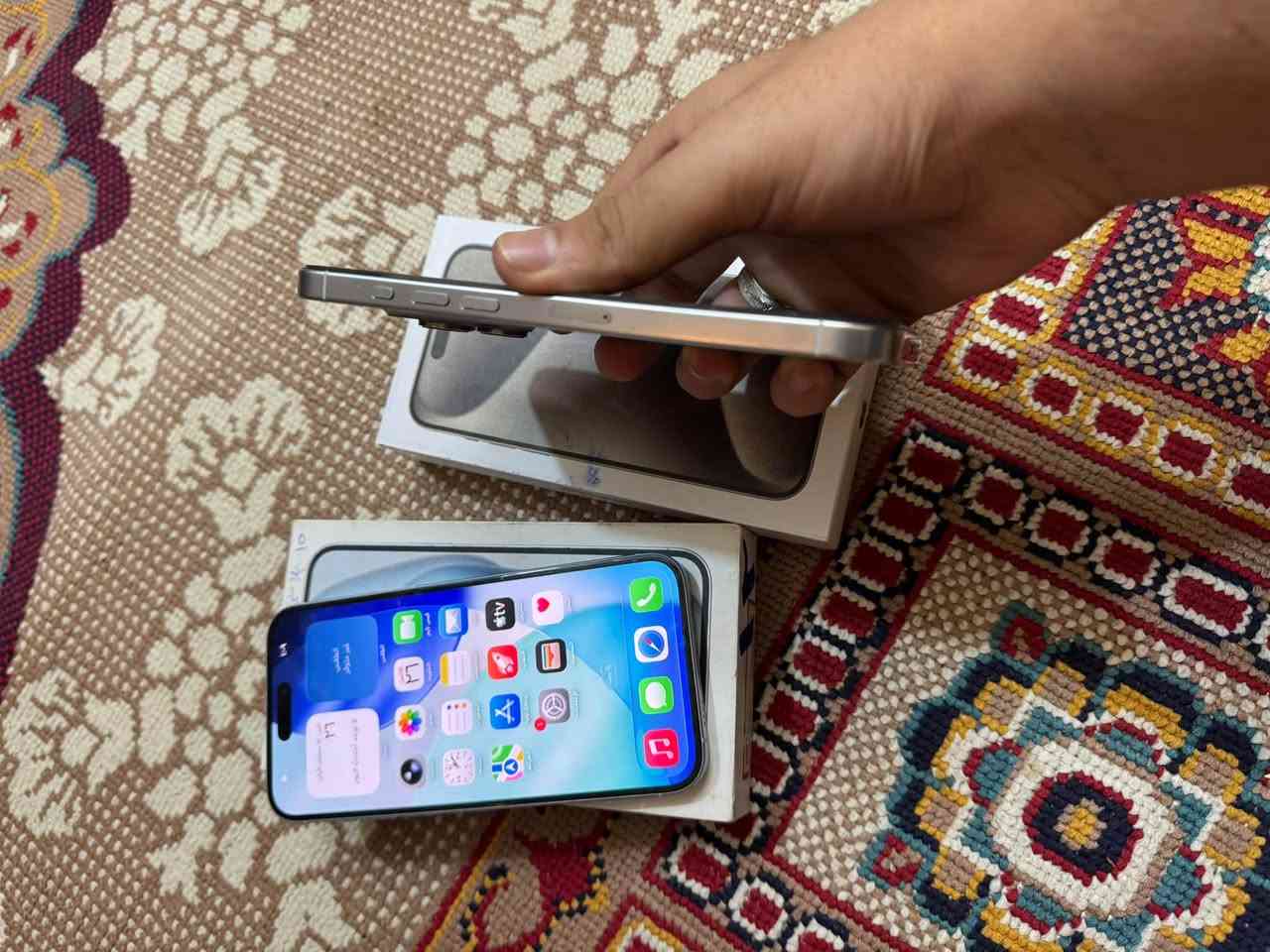 آيفون ١٦ برو ماكس • ٢٥٦ • بطارية ٩٠٪