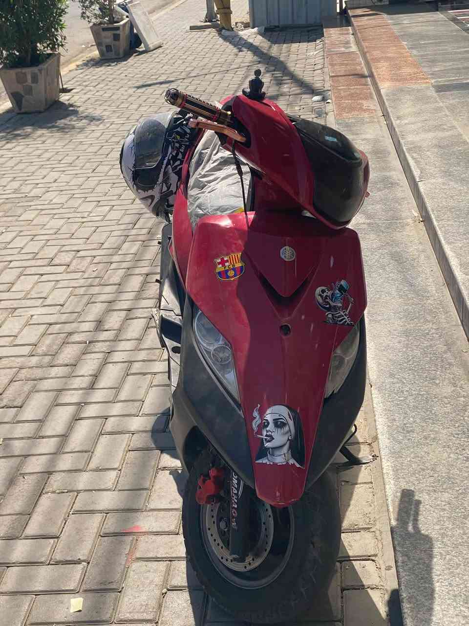 سلامً عليكم 
جي تي ار ثعلب
مكينه ناعمه فول نعومه
شلعه ومعدل
كلجات رياضي
صالنصهً رياضي صجميه اصليه
دبلات رياضي
تعلاكه 
يدات سكليتر رياضي
بريكات رياضي
دسكات جدد
بك لايت متحرك ولونين اخضرً واحمر 
اشاير خلفي حمر
اشاير امامي برتقاليً وبنفسجي
مازده ٤ الوان
سعر 500
مكان بغداد الدوره  
سعر *********** واتساب
*********** اتصال وواتساب
