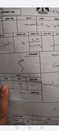 عرصه للبيع • ارض للبيع • حي الموضفين • 300 متر • طابو صرف • قرب الملعب...