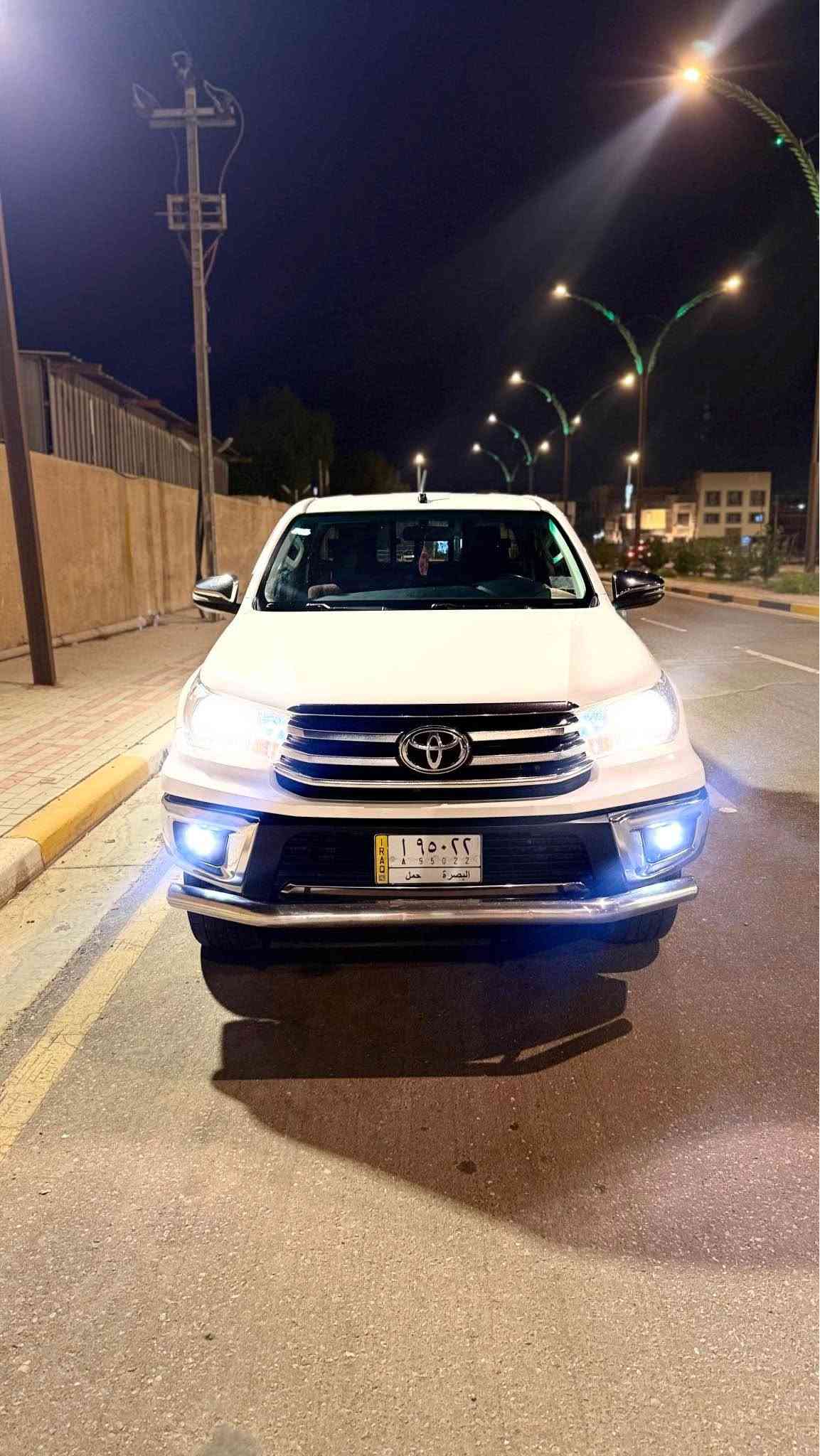 تويوتا هايلوكس 2020 فحل 
فور ويل 
 شركة ساز
گير أوتوماتيك
فول فول مواصفات،
گير، مكينة، كهرباء مكفولات
فول مواصفات
بصمة، ، كشن تبريد 
شاحن موبايل، شاشة لمس
كار بلاي، تحكم سرعة
گير أوتوماتيك
مودات القيادة: إيكو، باور، نورمال
گيچ إلكتروني
تبريد مركزي
أربع تايرات  ويل جديدة
البدي صافي بيه بارد بسيط 
كل السيارة مكفولة
رقم بصرة تحويل مباشر، السيارة باسمنه
السياره عليها ادامه كامله وكامله على اخر حبه وبدون نقص
مكان السياره كربلاء المقدسه 
سعرها مناسب جدا 
*********** كربلاء, العراق
