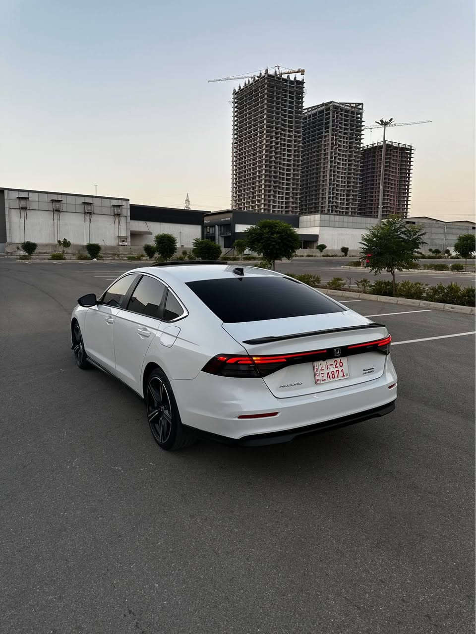 Honda Accord sport 2025 للبيع او للمراوسة
السيارة ماشية 760 مايل فقط
رادار السيارة مسروق 
ابيع صفحة و بنيد صبغ
مكان السيارة دهوك
السعر 177$ ومجال
صور الحادث موجود بالمنشور
السعر 177$ ومجال
*********** دهوك, العراق
