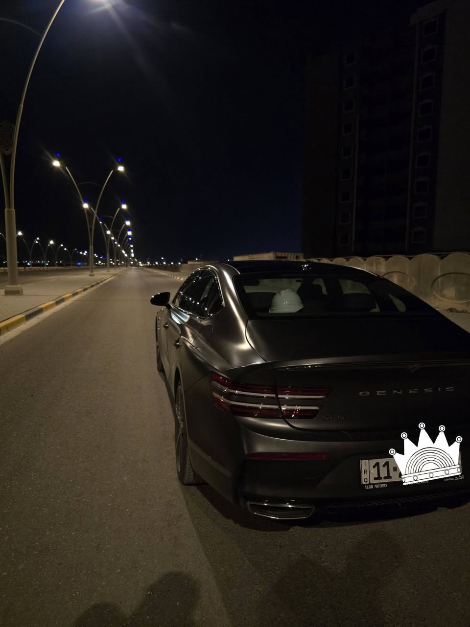 جينيسس G80 • سبورت بريستيج • رقم بغداد