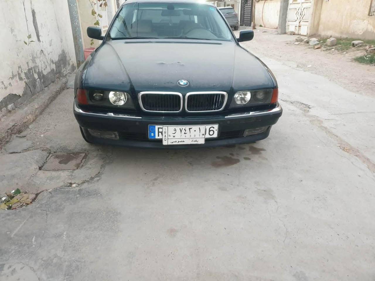 للبيع BMW//E38//مديل 98
.حجم المحرك 740i//v8

.(مواصفاته)
.تبريد ثلج امامي خلفي 

.صندوق شفط 

.تحكم مري جهتين 

. تحكم ستيرن 

.كشنات خزن تحكم اربع وضعيات 

.برده خلفيه كهرباء 

.كير محرك تخم تاير كله بل شرط 

. السيارت نضيفه واحله من الصوره 

.لاضربه ولا صبغ ولا تبديل عله وضع شركه

. رقمها بغداد مكان السيارة بابل حله 

.سعر 105$

للاستفسار اتصال على الرقم التالي اني مكلف 

(***********)

(***********)

