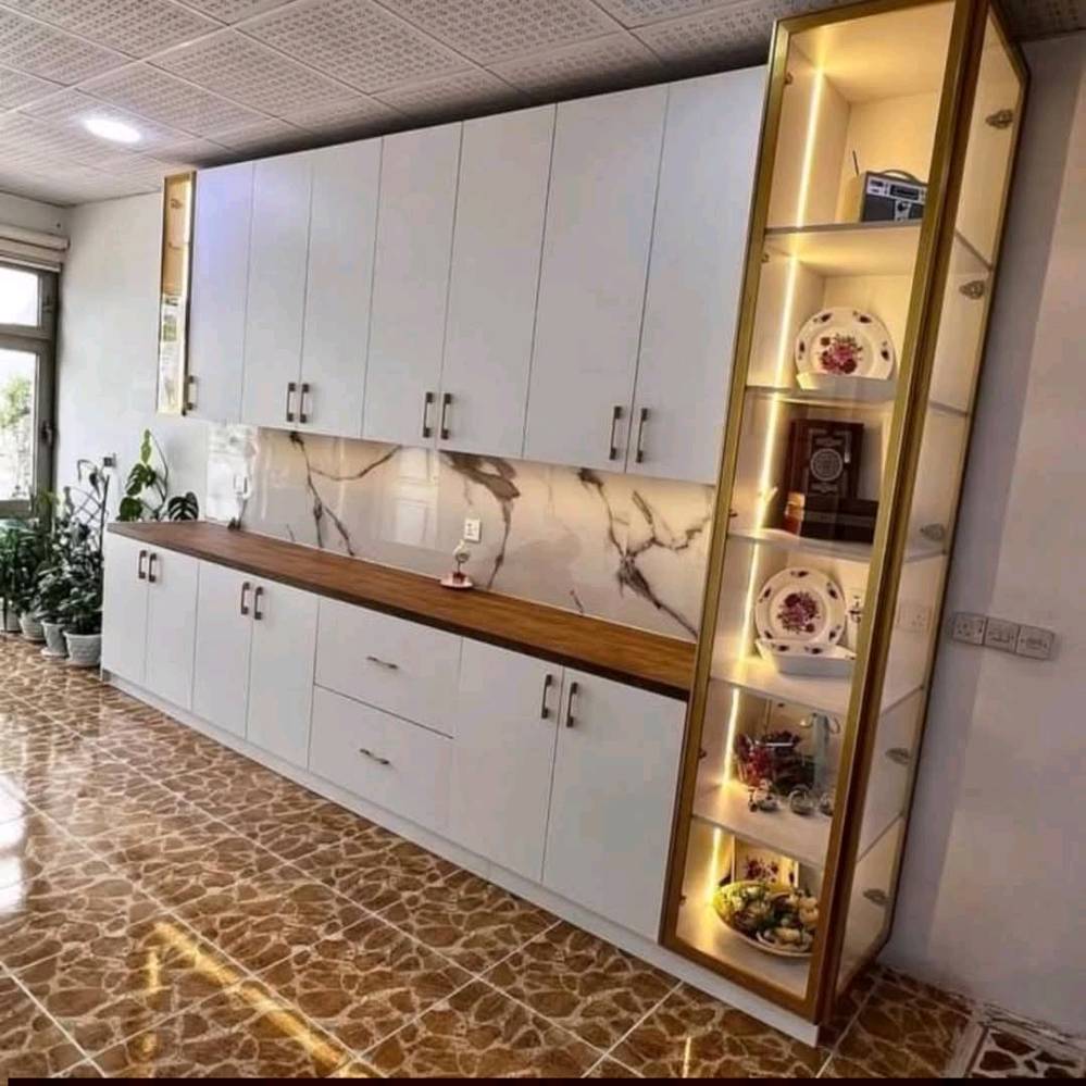 مطابخ راقية • خشب HDF MDF • ضمان ٥ سنوات
