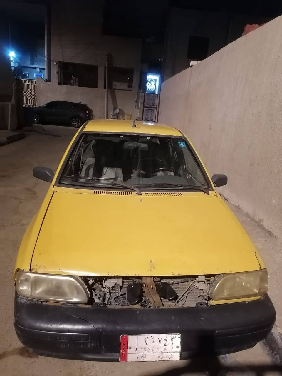 سلام عليكم السياره للبيع سايبا مكينه جديده صارلي شهر من شاده راعي موجود ايريد تحويل ابيع كوم حديد سعر 10 عنواني البصره ***********
