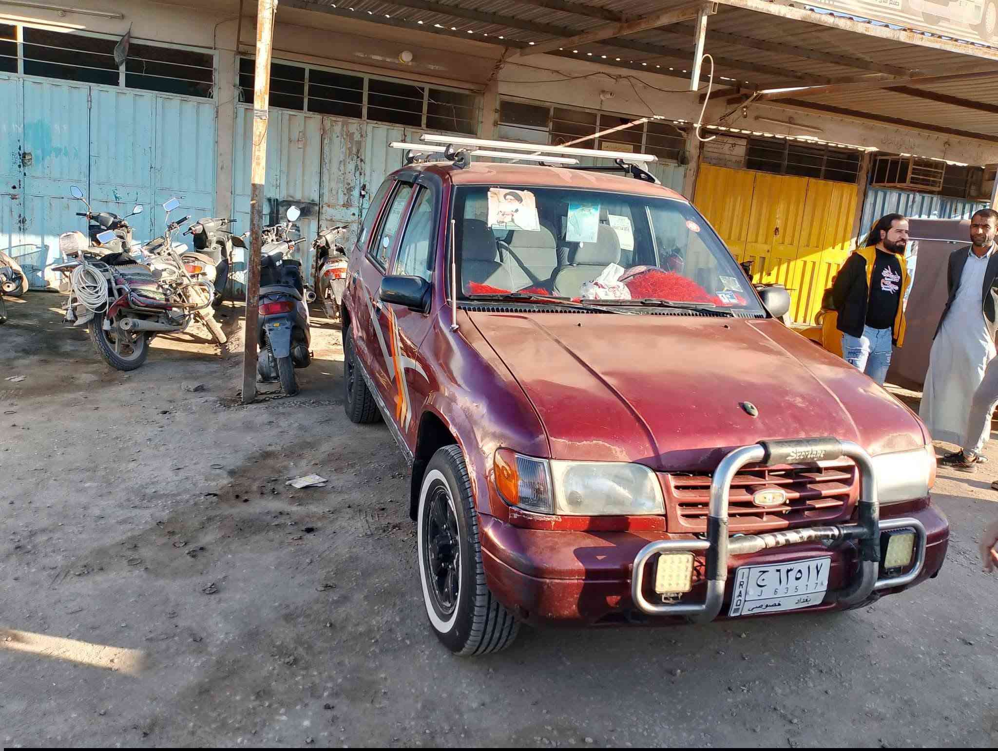 السلام عليكم كيا سبورتج للبيع بسمي رقم بغداد عنواني كربلاء  طريق النجف سبورتج مكفوله لاصبغ ولا ضربه  السعر٢٩ والخير يخبر والشراي وبي خير ويدلل ونوجبه***********ابو طيبه
