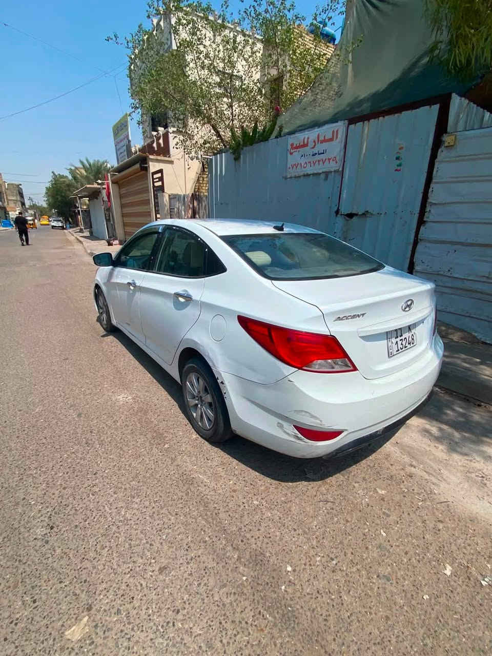 سلام عليكم
اكسنت موديل ١٦ سيارة جاهزه من كلشي 
مكينه وكير وتبريد جديده رقم بغداد 
نكليزي تحويل مباشر هزه جديده 
بيهه ٣قطع صبغ مكان السياره بغداد 
الكاضميه سعر ٦٥وبيهه مجال 
رقم ***********
