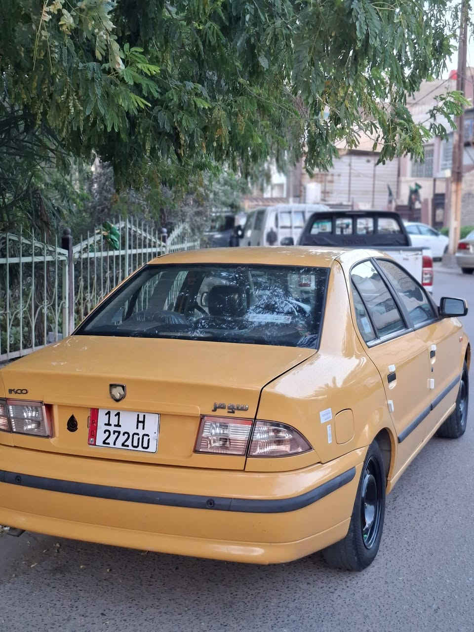 🍒سمند موديل ٢٠١٧ 🍒🚕
السياره كفاله عامه  من الفتح من التبديل .من الكير. محرك 
معجون حار بارد 
كلشي اكلفلك بيه 
شرط ابنفس الساعه عقد مروري 
السياره خت الزيرو جديده معنه الكلمه
كله ابلاديه🚖  
السعر خاص ......🚕 
المكان السياره بغداد المعلمين الامين 🏛
📞***********📞
