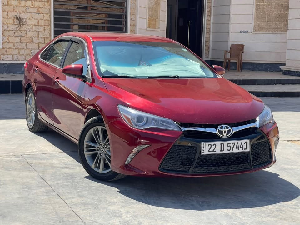 TOYOTA CAMRY 2017 SE
رقم اربيل

محرك 2500 . 4 سلندر

كشن جلد 

تحديد مسار

شفتات ستيرن 

قيادة ذاتية 

مثبت سرعه

كامرا خلفية

ويل كروم

وبعد موصفات الse معروفة

حادثه بنيد وباب خلف السكن ونص جاملغ خلفي 

گير محرك شرط ما مفتوح

رقم أربيل دولي سنوية لغاية 2030

عليها إدامة كاملة 

شرط التحويل 

السعر (١٣٥) مع المجال للشراي 

مكان السيارة الأنبار 

الرقم (***********)

ملاحظة السيارة من البيت للدوام مال جناي
