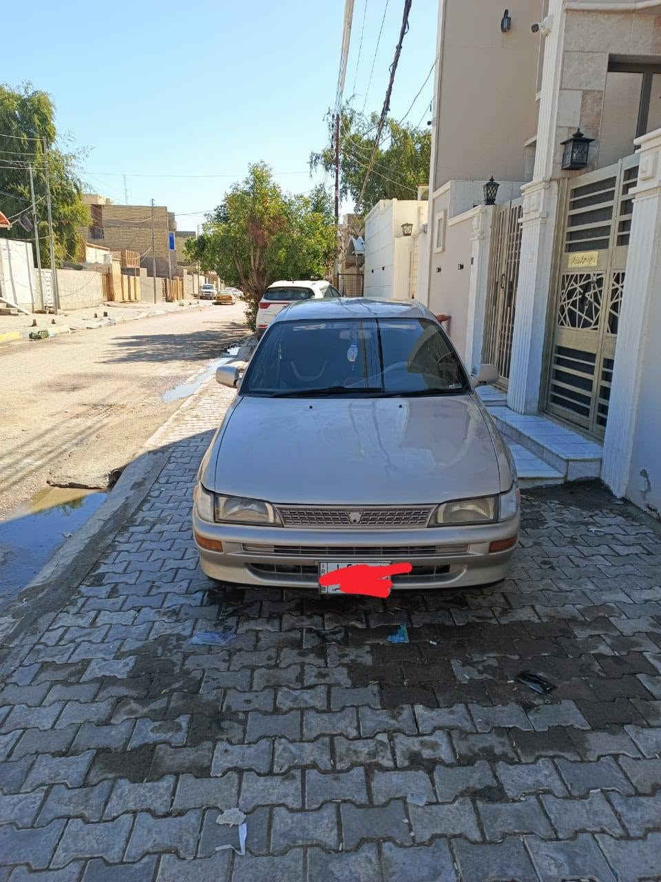 كورلا رقم كربلاء موديل 93
تبريد شغال حدادية جديدة مكينة مكفول كير جديد بيهة السيارة مصبوغة عام جمالية بدون ضرر 
مكان السيارة كربلاء ***********
السعر 58

