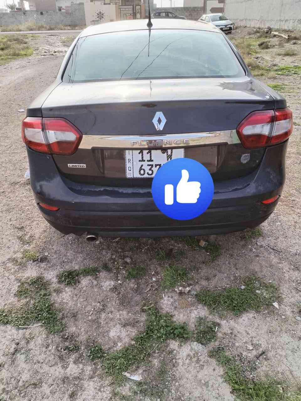 سلام عليكم سياره للبيع رينو فلوانس 2016 محرك خير من الله كير جديد مكان سياره بغداد بسمي السعر 55$وبيه مجال شويه/***********
