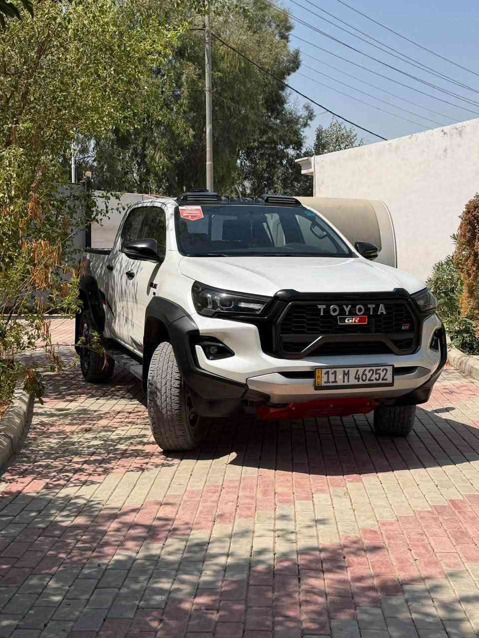 هايلوكس 2025 GR  للبيع 

كفاله عامه 
رقم بغداد تحويل مباشر  
ماشيه 30الف كم 
V6  فول مواصفات
رادار + كامرات محيطيه 
تبريد امامي وخلفي 
ثلاجه 
شاحن لاسلكي 
كفاله عامه من كلشي 

مكاني كربلاء طويريج 
رقمي *********** 

سعر 445

نص مكتوب في الصور:
- مطلوب
- 49,000 د.ك