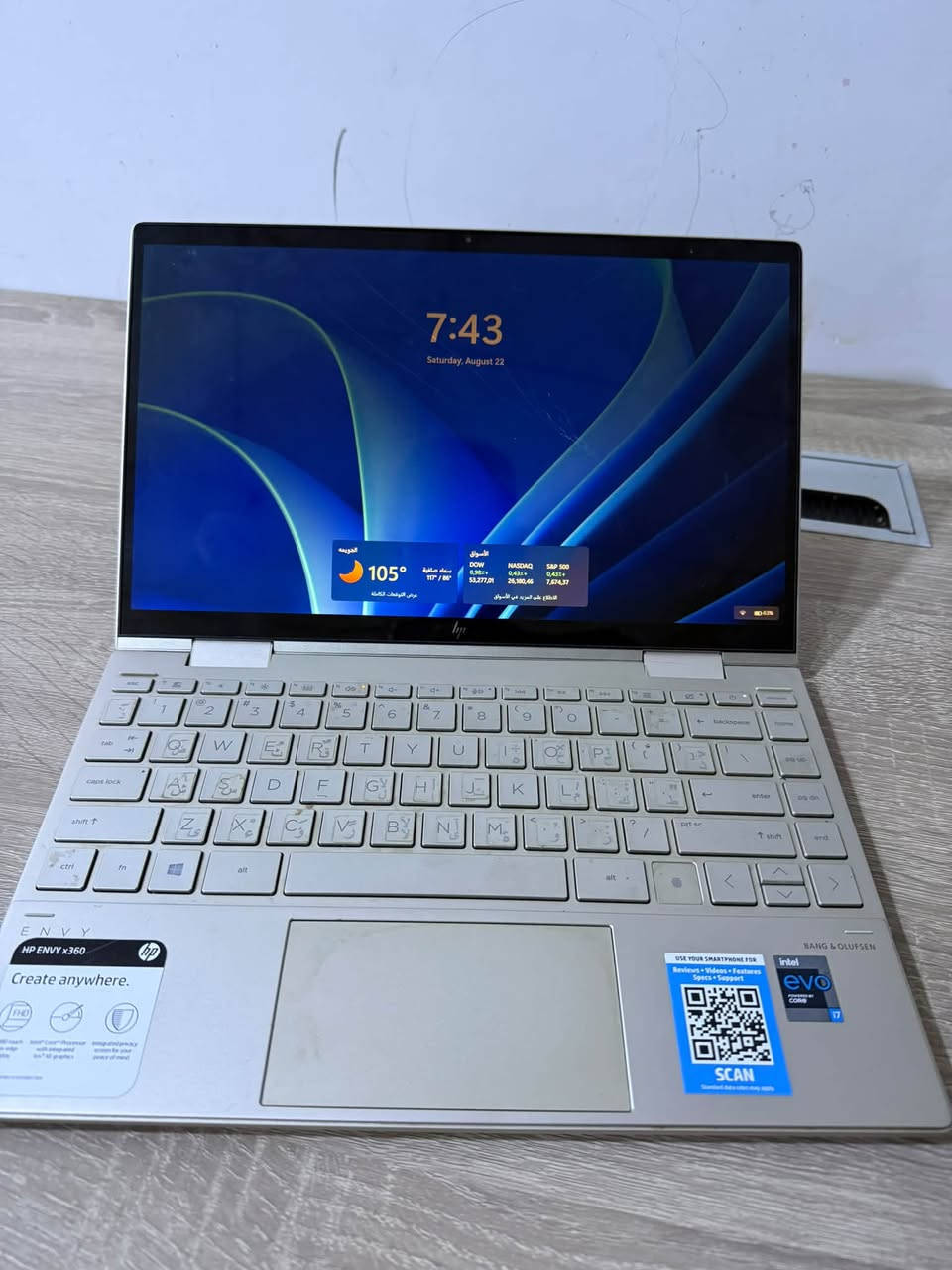 السلام عليكم hp envy x 360 الجهاز مستخدم مواصفات الجهاز ممتازة جدا ومناسب للدراسة والجهاز شاشته دواره 360 درجة ومعالج i7 الجيل 12جدا قوي ومناسب ايضاً لكافة الاستخدامات ورام سعته 8كيكا بايت مع كرت شاشة مدمج سعر الجهاز هو 550 وبي مجال بسيط 
الجهاز بي كسر بالشاشة الكسر مو كلش كبير وما يأثر على الاستخدام أبدا وموضح ايضاً بالصور.
للتواصل : ***********

نص مكتوب في الصور:
- كروب بيع وشراء الحاسبات في العراق Ali Bernthal - 2 د تجميعـه جديده كلها استخدام اقل من اسبوع CPU: Intel Core i5-14400F GPU: NVIDIA GeForce RTX 5060 8GB RAM: 32GB DDR4 Motherboard: MSI PRO B760M-E DDR4 Storage: ADATA LEGEND 710 M.2 2TB Monitor: Avetron W2711SV - 27 IPS, FHD 1920x1080, 180Hz Keyboard: MSI FORGE GK310 RGB Gaming Headset * سماعة OS: Windows 11 Pro 64-bit رقم الواتساب *********** ب مليون و 300 التعليق بشكل عام باسم احمد البصراوي
- كروب بيع وشراء الحاسبات في العراق Ali Bernthal • 2 أ • تجميعيه جديده كلها استخدام اقل من اسبوع CPU: Intel Core i5-14400F * GPU: NVIDIA GeForce RTX 5060 8GB * RAM: 32GB DDR4 * Motherboard: MSI PRO B760M-E DDR4 * Storage: ADATA LEGEND 710 M.2 2TB * Monitor: Avetron W2711SV — 27" IPS, FHD 1920×1080, 180Hz * Keyboard: MSI FORGE GK310 RGB Gaming Headset سماعة * * OS: Windows 11 Pro 64-bit رقم الواتساب *********** ب مليون و 300 التعليق بشكل عام باسم احمد البصراوي