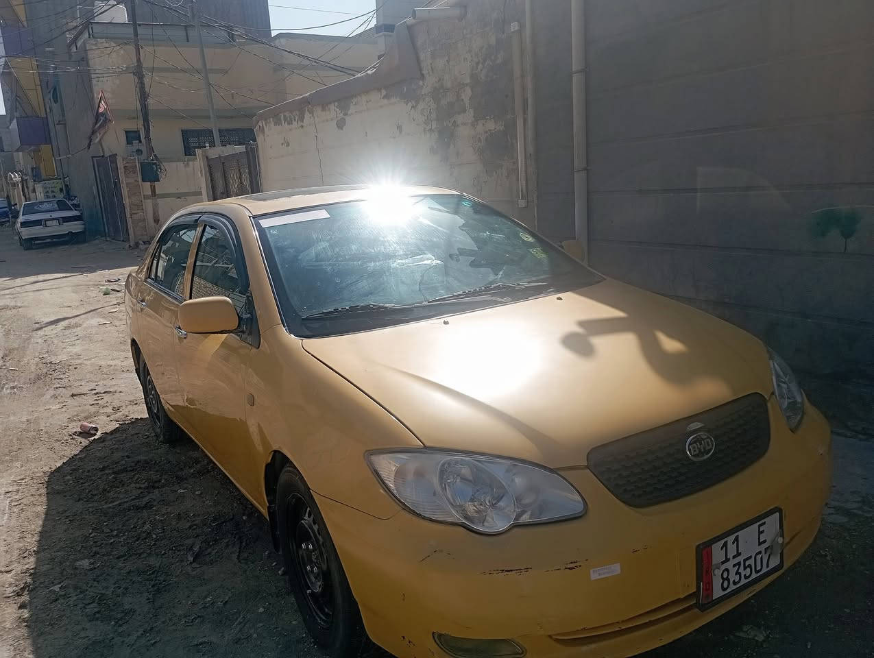 سلام عليكم Byd للبيع موديل 2013 
سيارة جاهزة كاملة مكملة 
مابيها اي نقوصات تبريد فول 
تحويل مباشر 
تخم تأثير جديد قمرية بانوراما 
سعر 50 ورقة 
للاستفسار ***********
