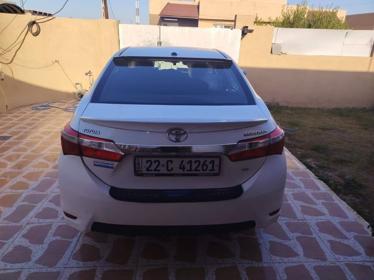 كورلا  خليجي  ٢٠١٤ صبغ مكانات  بدون داخل  ٤قطع محرك ١٦٠٠ منظومة  غاز  جاهزة  بيع فقط  العنوان  صلاح الدين تكريت الاستفسار ٠٧٧٠٣٠٢٠٣٠ السعر(١٠٩$)
