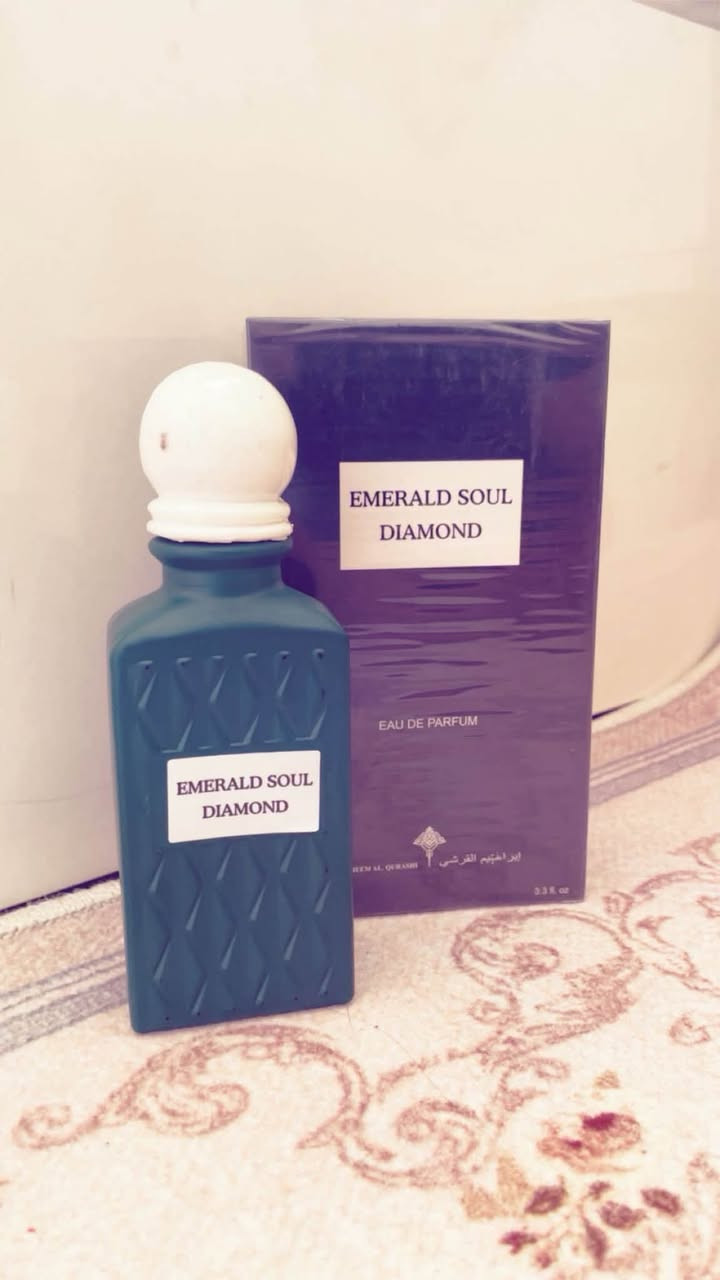 عطر EMERALD SOUL DIAMOND من ابراهيم القرشي بديل عطر زيرجوف ايربا بورا حجم العلبه 100 مل وسعر القطعه 10 الف للتواصل واتساب ***********
