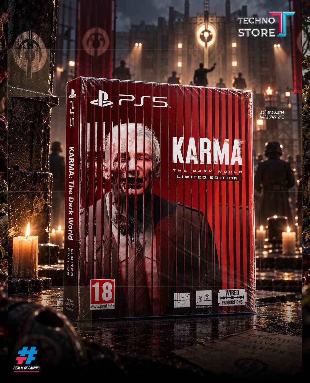 جاهز تدخل عالم الرعب؟ 🎮👻

أقوى ألعاب الرعب على PS5 بانتظارك! 🔥

أجواء مرعبة، قصص مشوقة، وتجربة تخليك تعيش الخوف بكل تفاصيله. 🩸🕷
هل تقدر تكمل اللعبة للآخر؟ 👀

📦❤️‍🔥توجد خدمه توصيل داخل بغداد والمحافظات ❤️‍🔥📦

✅‌‎الموزع المعتمد لشركه فونكو بالعراق
✅‌‎موزع معتمد لبطاقات يوغي بالعراق

‌‎1️⃣الفرع الاول
بغداد - الكاظمية - شارع اكد
***********

‌‎2️⃣الفرع الثاني
بغداد - شارع الصناعة - قرب شركة النبع
***********
***********⁩l

نص مكتوب في الصور:
- TECHNO STORE 331833.2N 442647.2E REALM OF GAMING
- TECHNO STORE
- 33°18'33.2"N
- 44°26'47.2"E
- # REALM OF GAMING
- TECHNO STORE 33°18'33.2"N 44°26'47.2"E REALM OF GAMING
- TECHNO STORE 33 18'33.2"N 44 26'47.2"E REALM OF GAMING