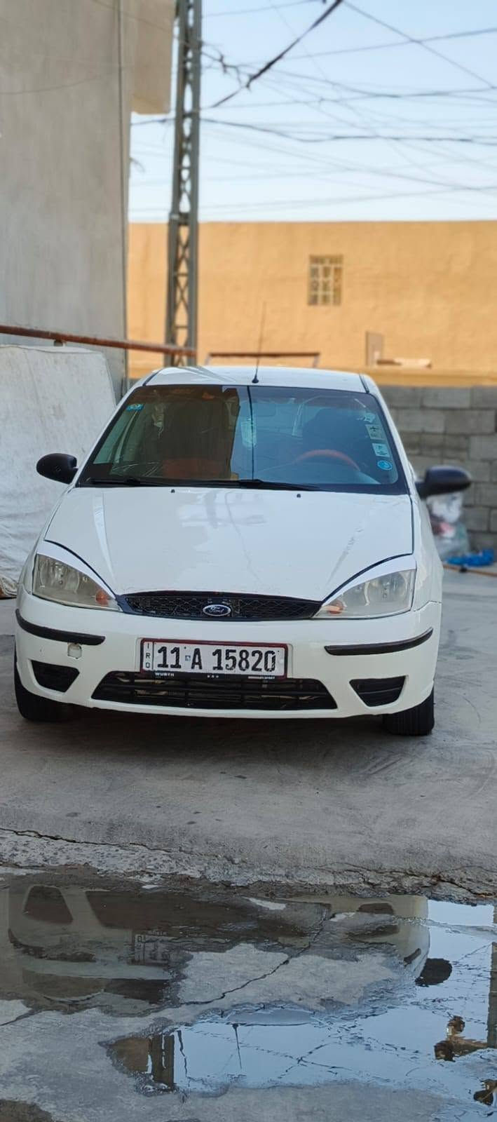 يالله سلام عليكم فورد فوكاس موديل 2005 كير اتو ماتيك محرك 4 سلندر تبريد نقص واشر كهربيات كله شغاله رقم بغداد انكليزي صدر جديد تخم تاير داخل جديد سعره 30 مكان هيت حي البكر رقم هاتف ***********

