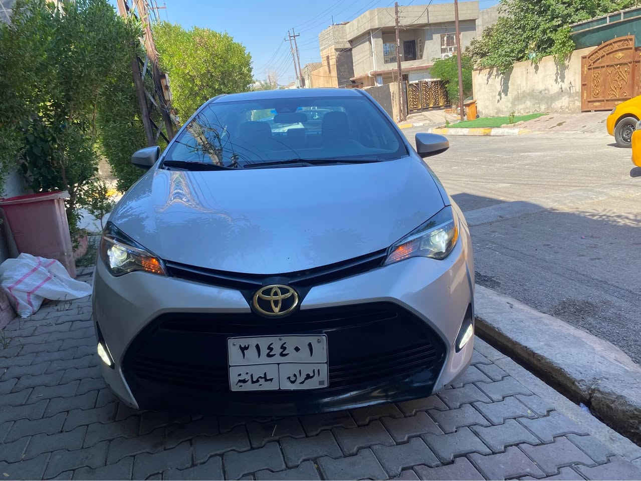 كورلا 2019
بدون تبديل اي قطعه 
بدون صبخ
فقط تعديل 10 سم حافته بونيد موضح بالصور ضرر
رادار وحجر بيه موجود
كركوك
السعر 135
بطاقه بانزين موجود
*********** كركوك, العراق

نص مكتوب في الصور:
- 11:29 Google Maps price is $3238 Free bid history copart and iaai » Toyota » Corolla » Toyota Corolla L 2019 Silver 1.8L 4 vin: 5YFBURHE6KP949174 Toyota Corolla L 2019 Silver 1.8L 4 vin: 5YFBURHE6KP949174 OUTSIDE 64°F 64333 miles Final bid: $4950 Auction: Copart SOLD Lot number: 35959270 Date of sale: 24.06.2020 Year: 2019 VIN: 5YFBURHE6KP949174
- Free bid history copart and iaai 0 Toyota 0 Corolla 0 Toyota Corolla L 2019 Silver 1.8L 4 vin: 5YFBURHE6KP949174 Toyota Corolla L 2019 Silver 1.8L 4 vin: 5YFBURHE6KP949174 OUTSIDE 64°F 64333 miles Final bid: $4950 Auction: Copart SOLD Lot number: 35959270
- Free bid history copart and iaai » Toyota » Corolla » Toyota Corolla L 2019 Silver 1.8L 4 vin: 5YFBURHE6KP949174 Toyota Corolla L 2019 Silver 1.8L 4 vin: 5YFBURHE6KP949174 Final bid: $4950 Auction: Copart SOLD Lot number: 35959270