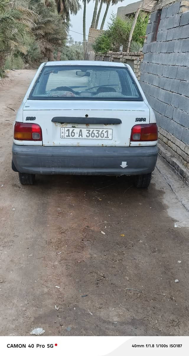 سايبا موديل ١٠ للبيع
دشبول عظم غرفه نظيفه 
كهربائيات كلها شغاله 
كير محرك تخم تاير نص عمر
تبريد شغال رقم انكليزي جديد بأسمنا
الگشر شوف العين 
تجي وتشوف وبيك خير وتدلل
السعر 20 وبيها مجال
الديوانيه قضاء السدير 
***********
