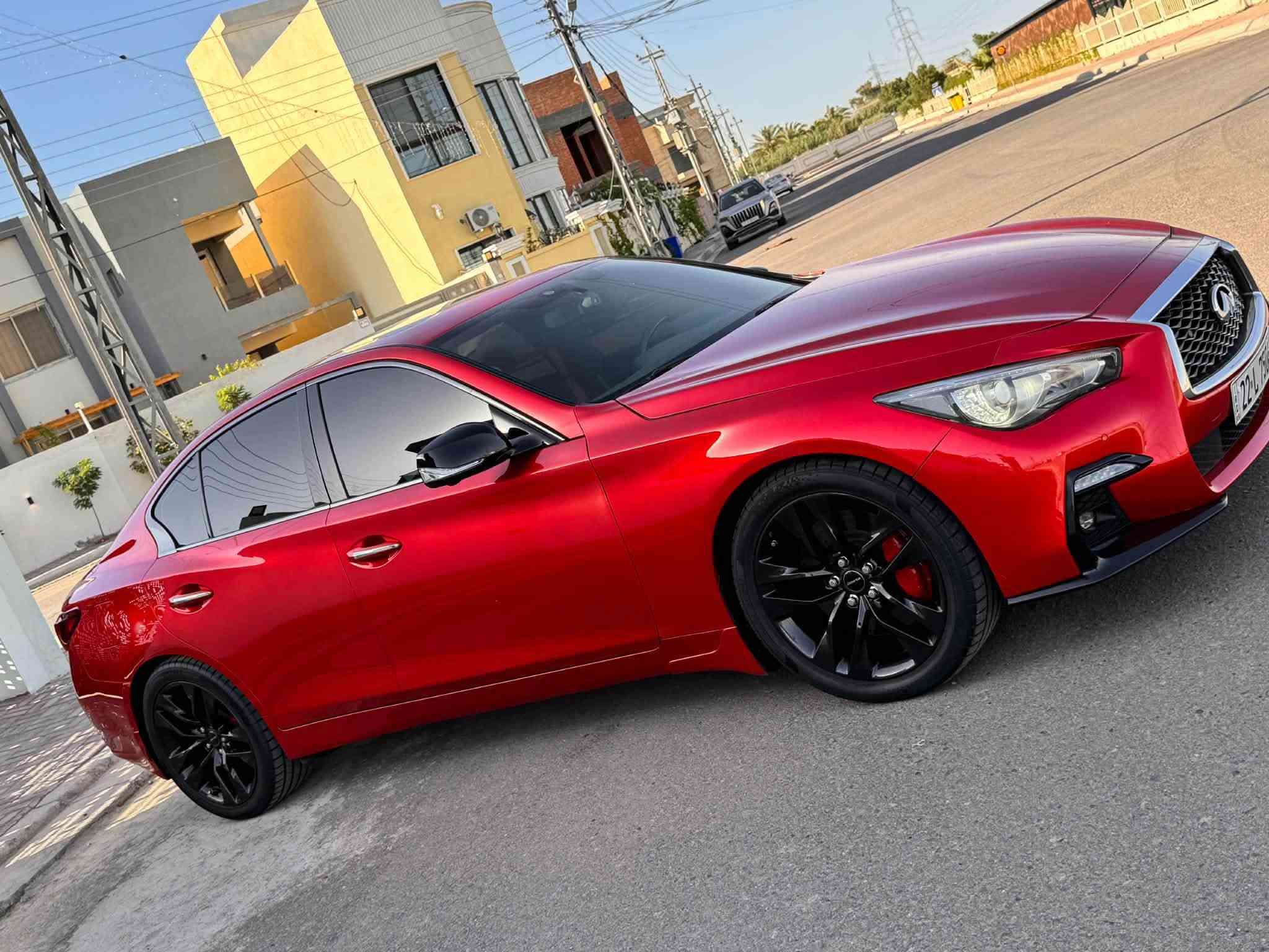 Q50 ريد سبورت • ٢٠٢١ • داخلية بيضا